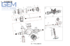 4110000560012 Brake chamber for Lgmg Mt86 Cmt96 Tonly 875 885 Sany Skt80 Skt90s Dump Truck Tipper Truck
