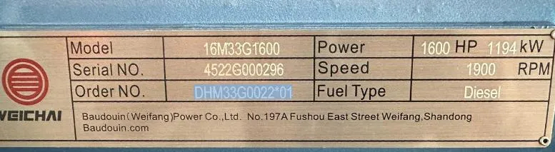 1002258385 Gasket for Weichai 16m33G1600 Engine Sany Skt80 Skt90s Lgmg Mt86h Cmt96 Tonly 875 855 885 Mining Truck Dump Truck Spare Parts