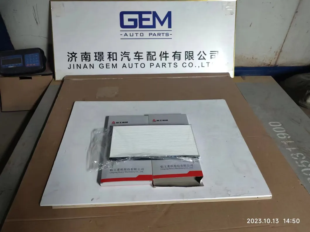 Lingong Heavy Machinery Mining Wide Body Vehicle Air Conditioning Filter 4130702858004