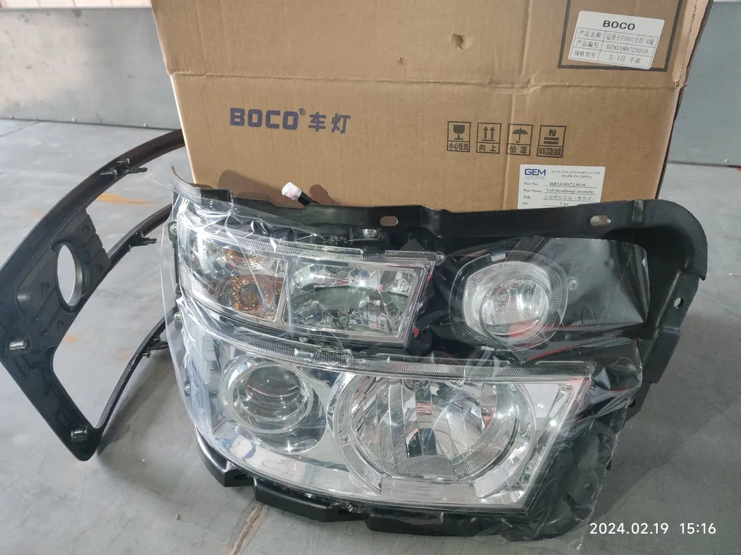 Truck Head Lamp (L and R) for Lgmg HOWO Truck Spare Parts