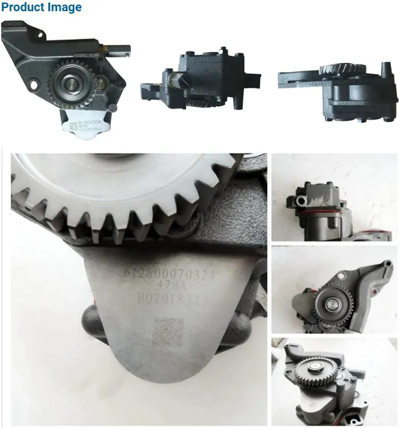 Oil Pump 612600070324 for Sinotruk HOWO Steyr A7 Truck Spare Parts