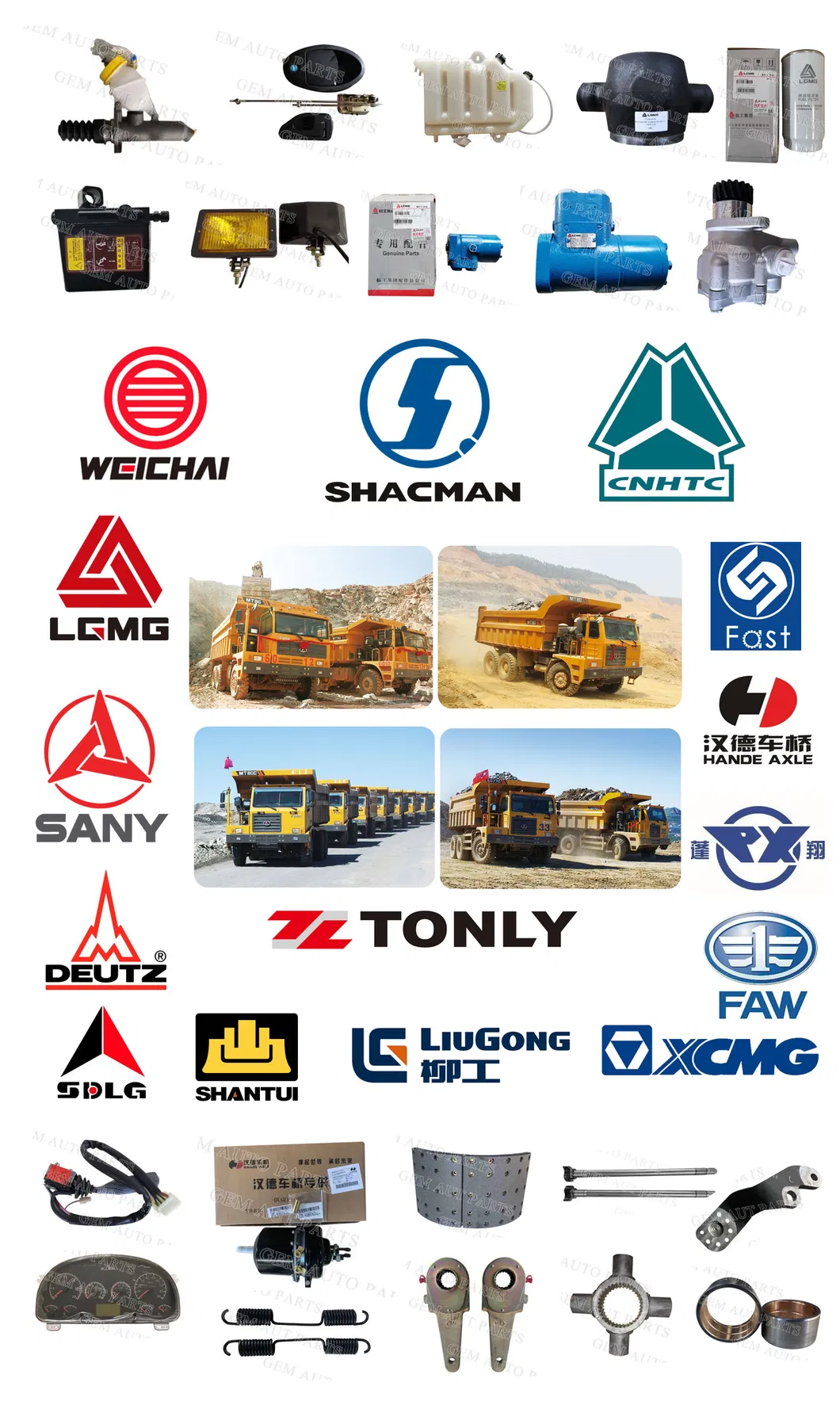 Air Condition Compressor for Tonly Sany XCMG Truck Engine Spare Parts