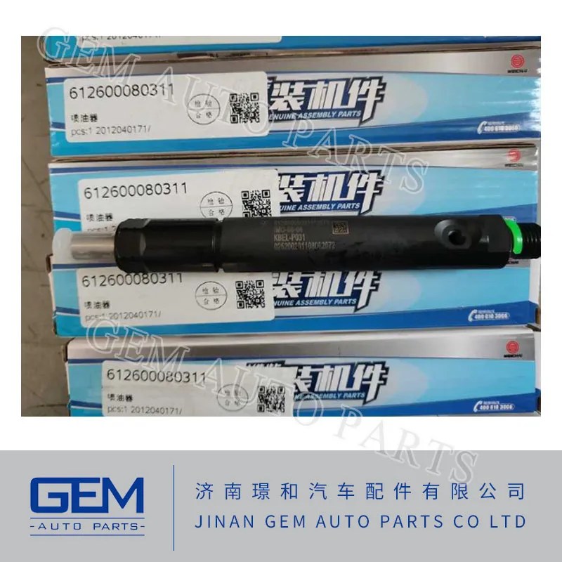 169900000134A Injector for Tonly 855 875 885 Lgmg Mt86h Cmt96 Sany Skt80 Skt90s Mining Truck Dump Truck Spare Parts