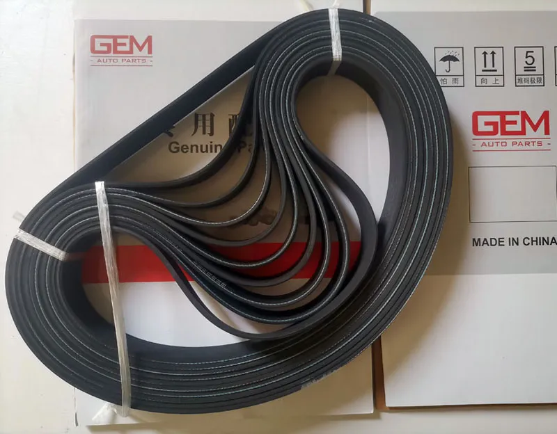 612600062461 612600061373 10pk1025 Engine Fan Belt for Weichai Wp10 Wd12 Lgmg Mt60
