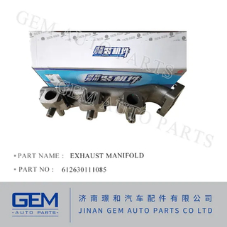 for Lgmg Tonly Shacman Liugong Longking Shantui Construction Machine Fast FC Transmission Gearbox Spare Parts Weichai Engine 4110001574060 Exhaust Manifold