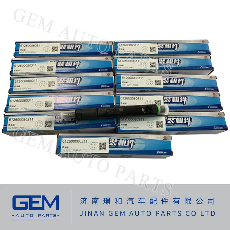 Fuel Injector 160102130004A019 for Lgmg Mt86h Cmt96 Tonly 885 875 Sany Skt90s Dump Truck Tipper Truck