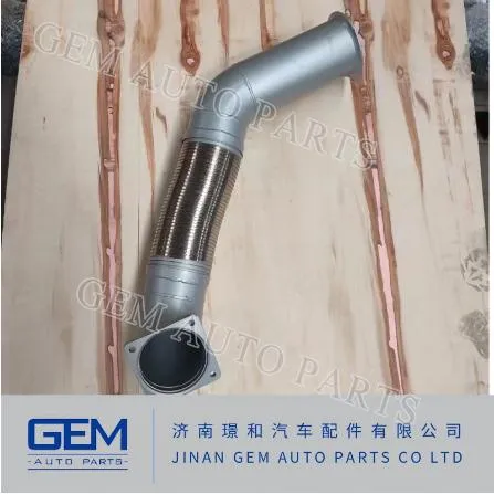 Lower Exhaust Pipe Assembly for Sany Mining Truck Weichai Engine Spare Parts