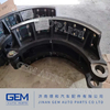 Brake Shoes 4110001566042/4110002048031 for Lgmg Mt86 Cmt96 Tonly 875 885 Sany Skt80 Skt90s Dump Truck Tipper Truck Brake Shoe Assembly