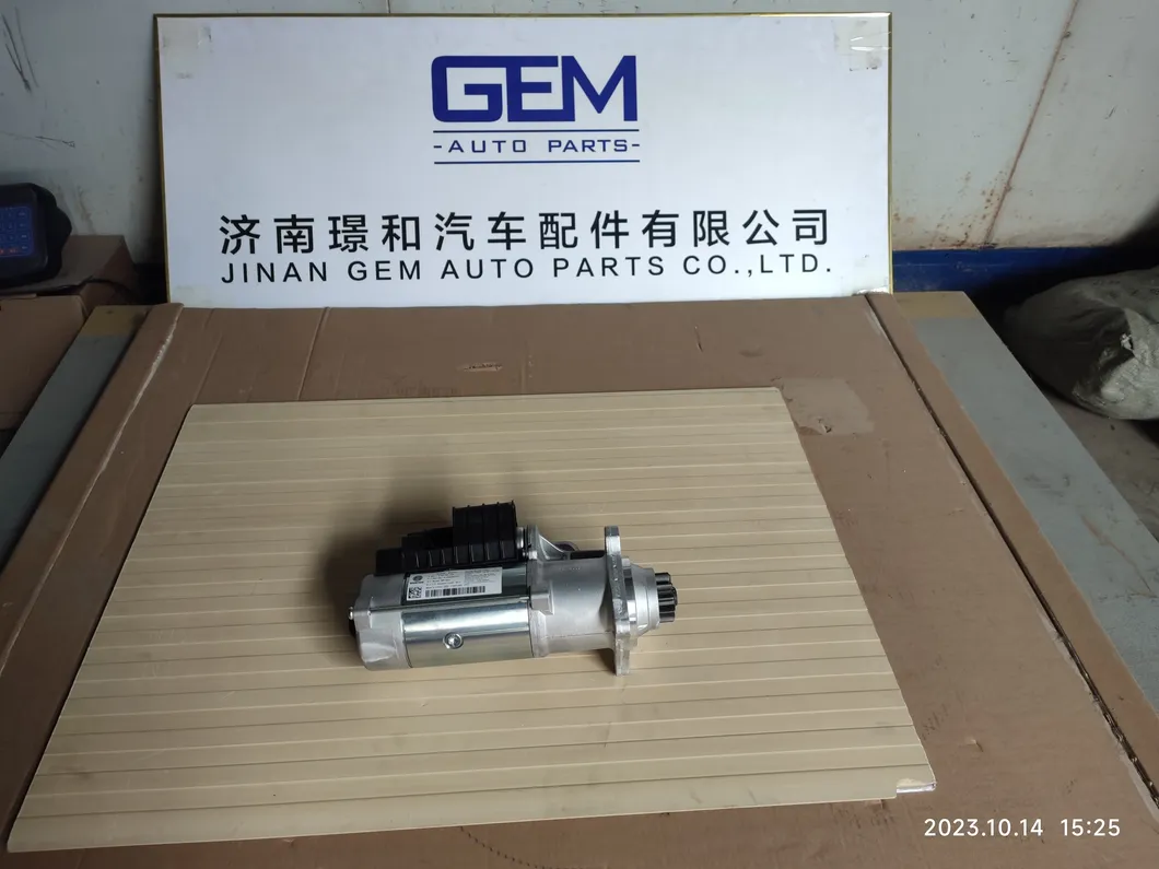 Shacman F3000 Truck Spare Parts Weichai Wp10/Wp12/Wd12 Engine 612600091077 China Original Starter