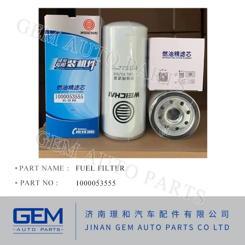 Filter Element 13055724A for Weichai Engine Wp6 Spare Parts