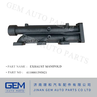 for Lgmg Tonly Shacman Liugong Longking Shantui Construction Machine Fast FC Transmission Gearbox Spare Parts Weichai Engine 4110001595021 Exhaust Manifold