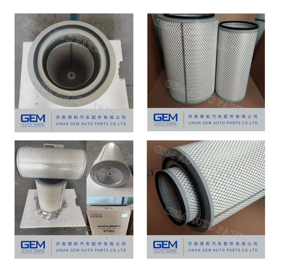 Air Filter Element K3250 K3251 K3250 Af25812 Af25813 for Weichai Shacman Sinotruk Heavy Truck Engine Parts