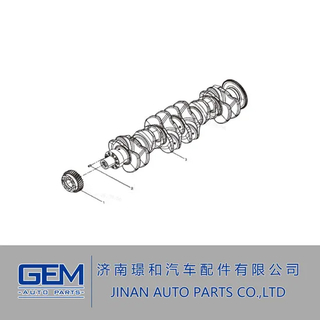 4110702677019 Crankshaft Assembly for for Lgmg Cmt96 Tonly Sany XCMG Liugong Construction Machinery Weichai Engine FAW HOWO Shacman Gearbox Truck Spare Parts