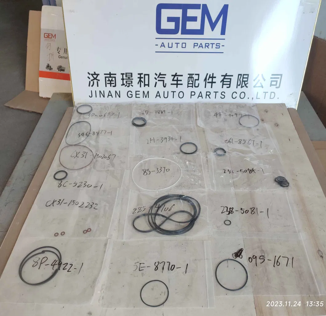 4110001117053 O Ring Seal Repair Kit Washer Gasket for Gearbox Transmission for Lgmg Sany Tonly Mining Dump Truck