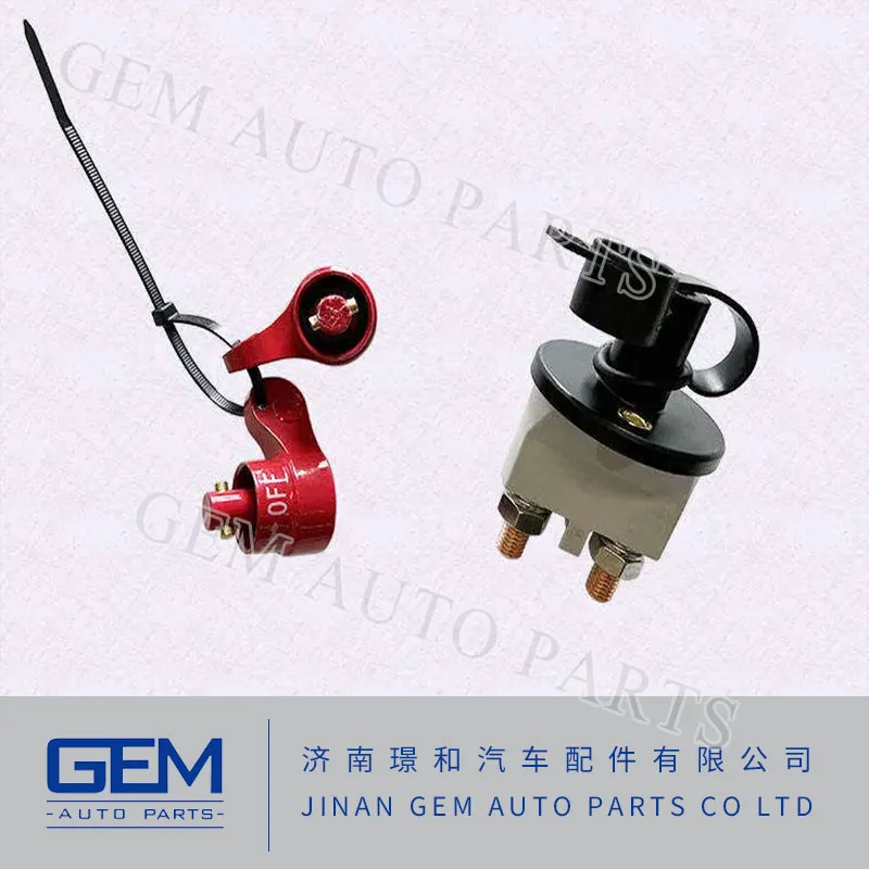 Battery Main Switch Dz97189763036 for Shacman X3000 Lgmg Sinotruk Mining Truck Parts