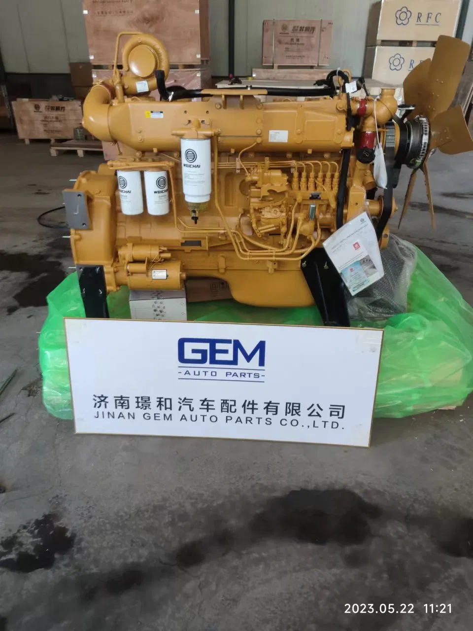 Diesel Engine for Sany Mining Truck XCMG Liugong Weichai Engine Spare Parts