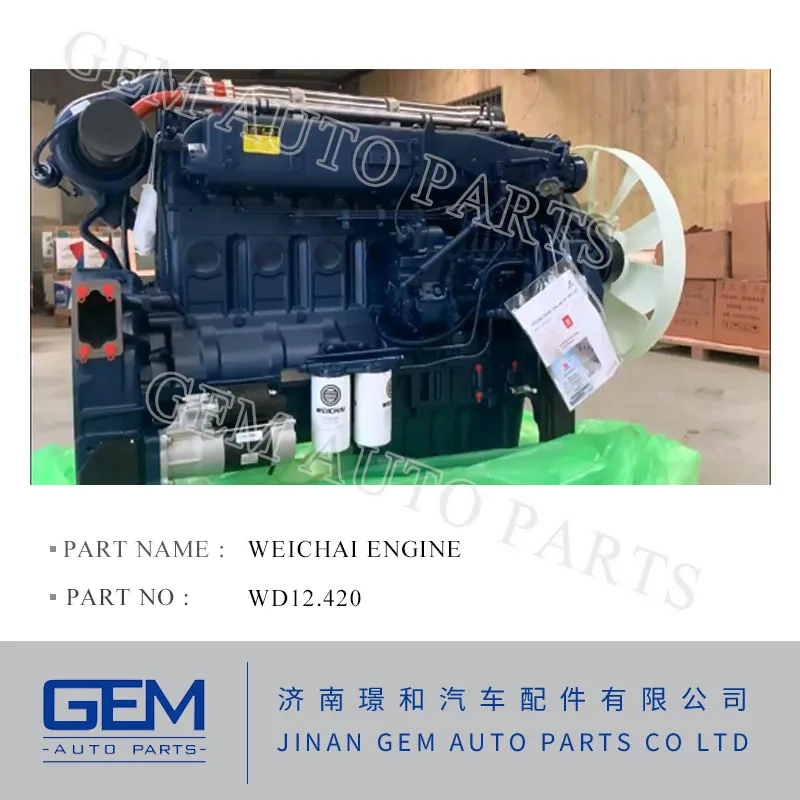 Weichai Engine Wp6 Wp10 Wd12 for Lgmg Tonly Sany Mining Truck