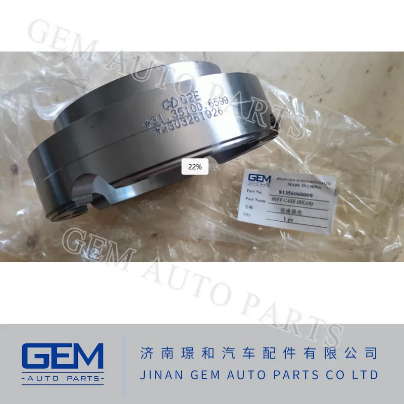 Tonly Mining Truck for 81.35606.0009 Differential Carrier Lgmg Mt86 Cmt96 Tonly 875 885 Sany Skt80 Skt90s Dump Truck Tipper Truck